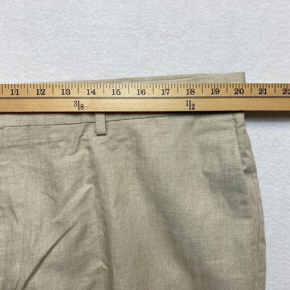 Cubavera Linen Pants Men's 40 Tan Boracay Beach - Picture 4 of 8
